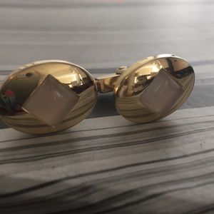 Vintage anson pat pending cuff links cufflinks